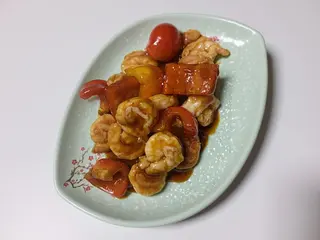 72 Gamberetti con peperoni
