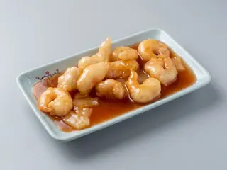 78 Gamberetti in salsa agrodolce
