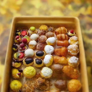 Pancake cioccolato bianco e nero