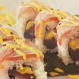 232. Tuna flambe uramaki