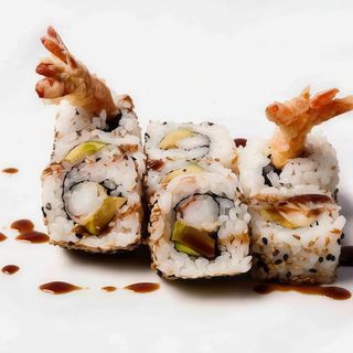 Uramaki ten roll