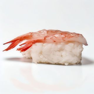 Sushi amaebi gambero crudo