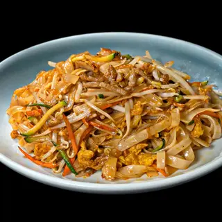 36C PAD THAI SALTATO CON MANZO E VERDURE PICCANTE