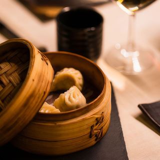 Ravioli di pollo al vapore 