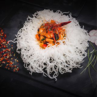 Gamberi GongBao piccante