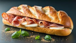 5P. Crudo e mozzarella