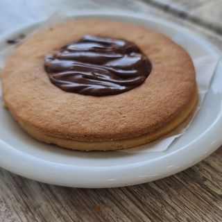 Occhio di bue alla Nutella