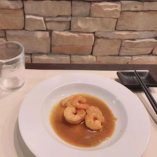 129. Gamberi al curry