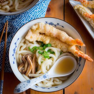 110. Tempura udon
