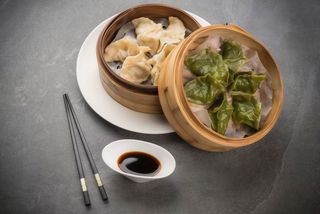 5B. Gyoza al vapore con pollo