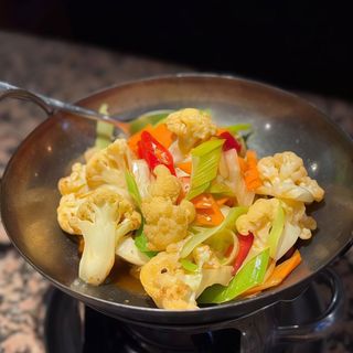 Cavolfiore pentola di fuoco 干锅花菜