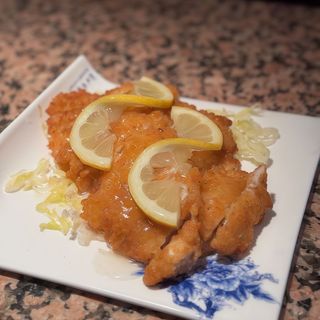 Pollo in salsa di limone