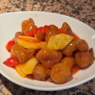 Pollo in salsa agrodolce