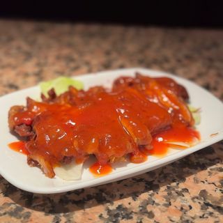 Anatra in salsa piccante