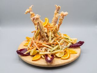 Fritto misto con verdure