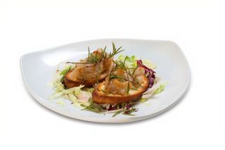 Bruschetta lardo e miele