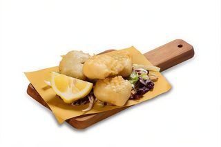 Filetti di baccalà in pastella