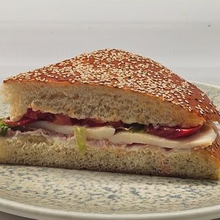 Schiacciata Prosciutto e mozzarella