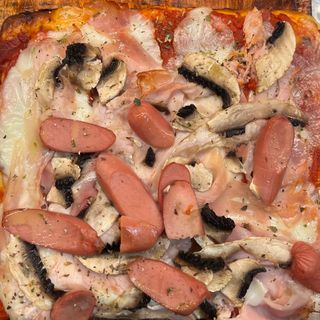 Teglia di pizza al taglio