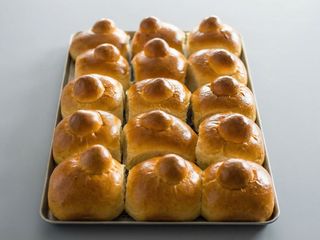 Brioche vuota all'arancia