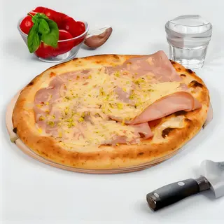 Stracciatella e mortadella