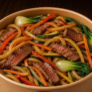 MANZO GIAPPONESE E VERDURE