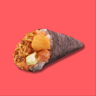 Temaki salmone e gambero