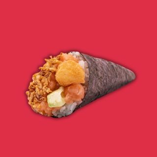 Temaki salmone e gambero