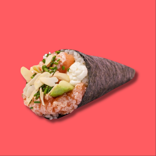 Temaki salmone scottato