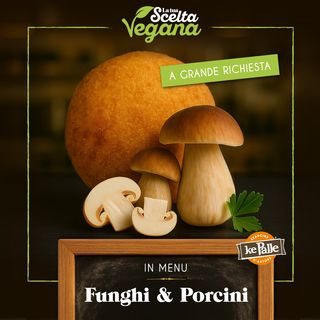 Arancina Porcini e Funghi (VEGANA)