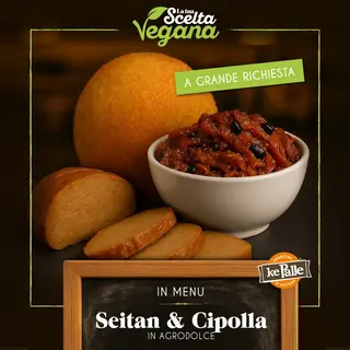 Arancina Seitan & Cipolla (VEGANA)