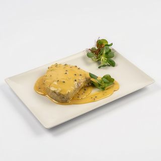 Filetto al pepe verde