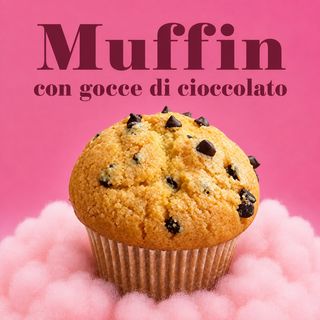 Muffin gocce di cioccolato