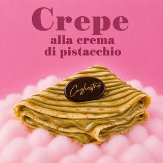 Crepes pistacchio