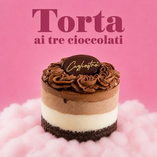 TORTA AI TRE CIOCCOLATI