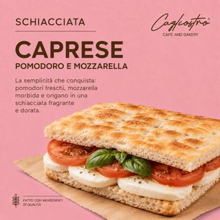 Schiacciata caprese