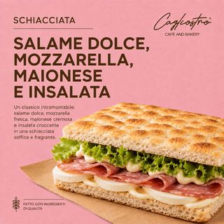 Schiacciata con salame