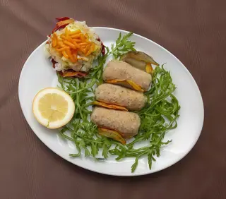 Involtini di pesce spada alla siciliana - 2 pezzi