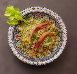 Riso basmati gambero