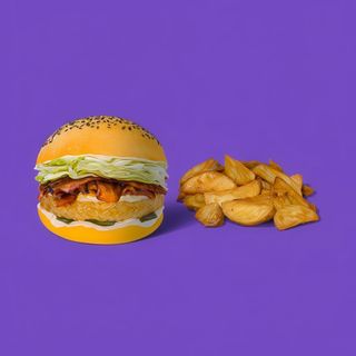 Funny Crispy+contorno