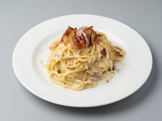 Spaghetti chitarra alla carbonara