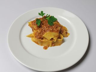 Pappardelle al ragù di cinghiale