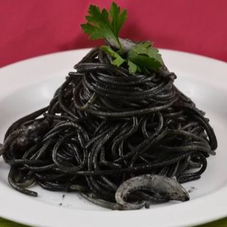 Spaghetto al nero di seppia