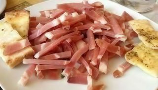 Prosciutto crudo alla barese