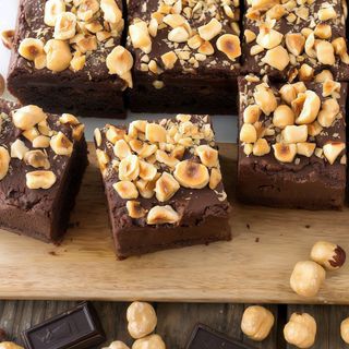 Brownie con frutta secca