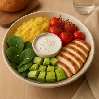 Breakfast burrito bowl