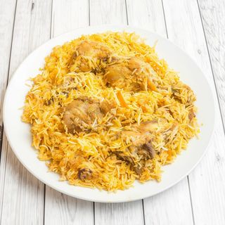 Pollo biriyani
