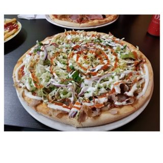 Menù pizza kebab