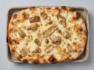 Pinsa funghi porcini