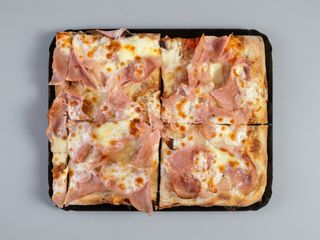 Pizza crostino in teglia intera